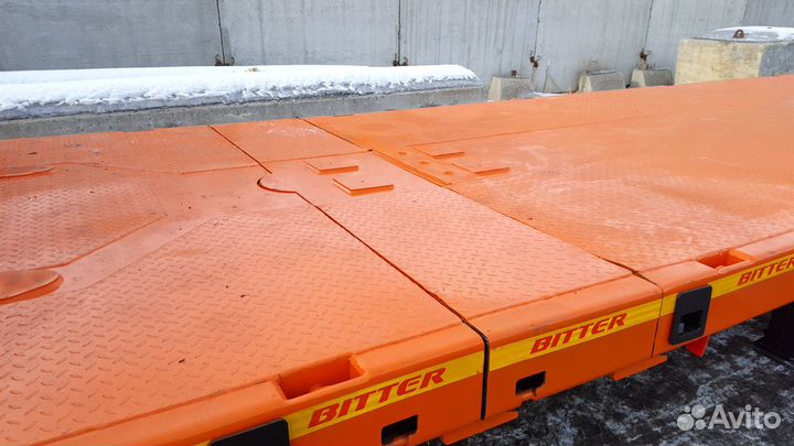 Полуприцеп трал (тяжеловоз) Saab 9891, 2023