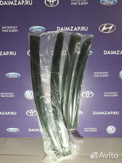 Ветровики (дефлекторы) на окна hyundai solaris