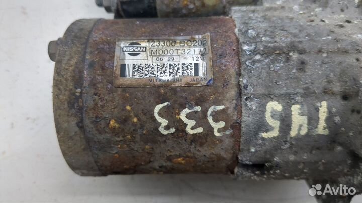 Стартер Nissan Qashqai, 2010