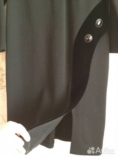 Платье теплое черное, торг