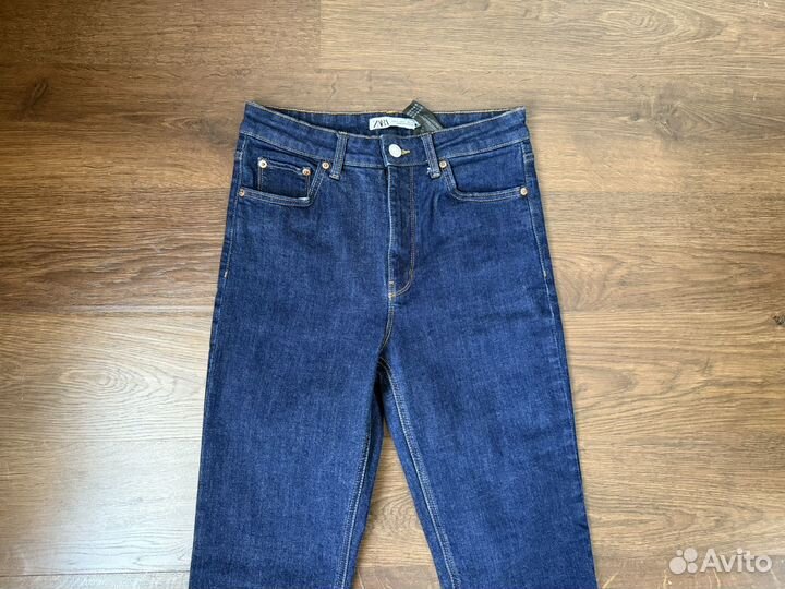 Джинсы клёш zara женские 38 р