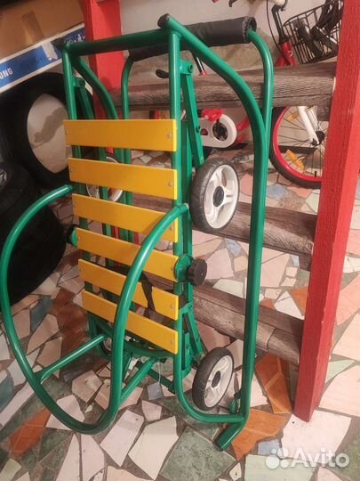 Санки с колесами ника