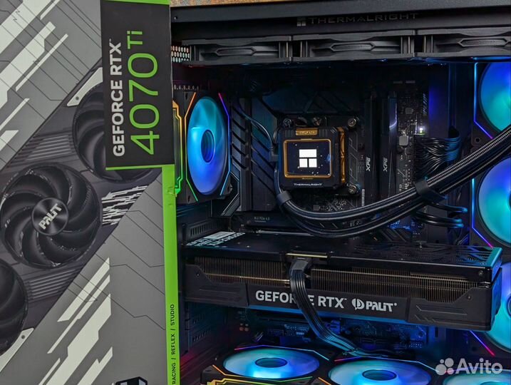 Топ игровой пк i7 13700k / RTX 4070Ti /32gb D5