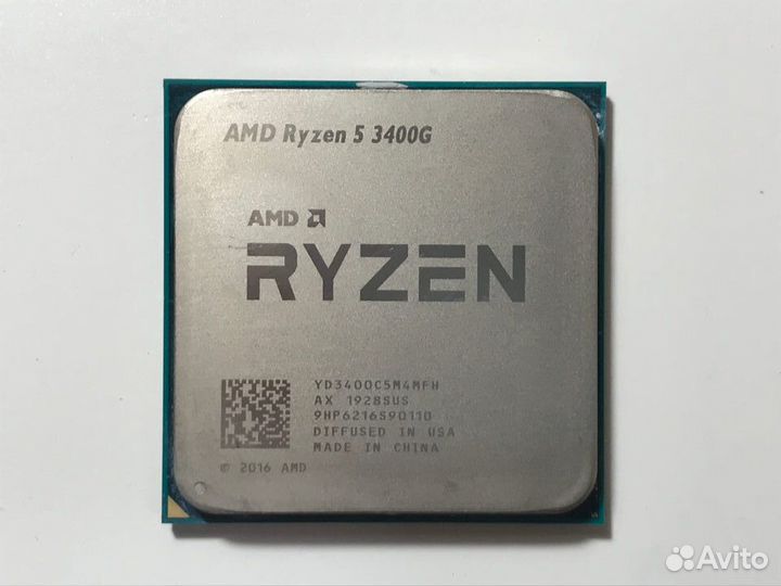 Процессор AMD Ryzen 5 3400G