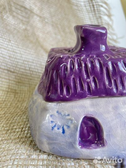 Домик Феи керамическая шкатулка