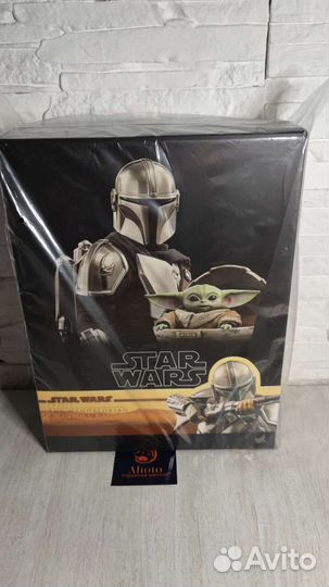 Hot toys Mandalorian and Child delux TMS015 star