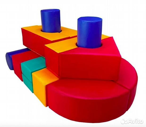 Мягкие игровые наборы и Горки-лесенки