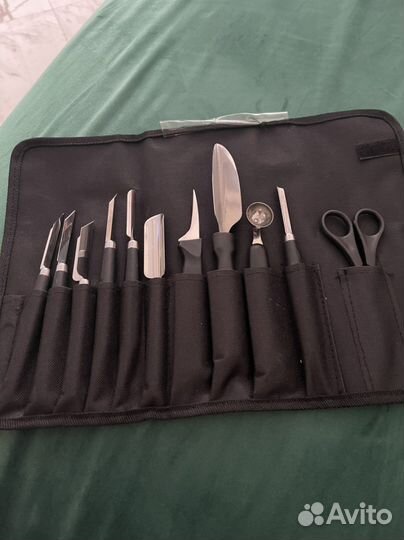 Набор ножей для нарезки овощей и фруктов