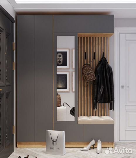 Прихожая\ шкаф в прихожую 1м\ цена реальная