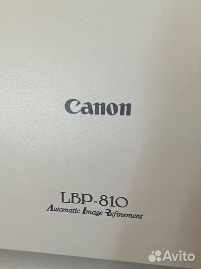 Принтер лазерный canon