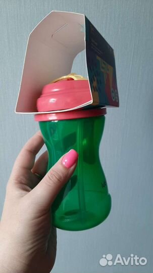 Lubby Поильник-непроливайка Twist 320 мл