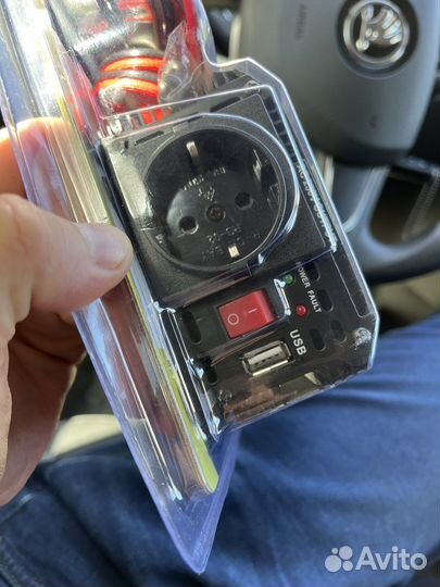 Инвертор 12-220в Ritmix 300-600w