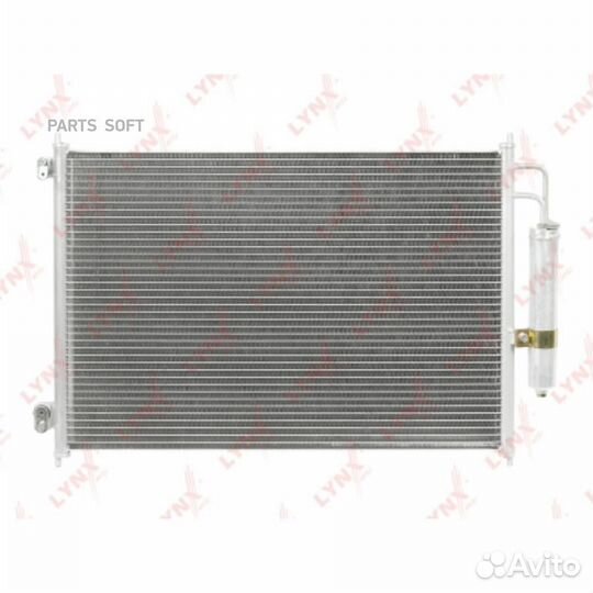 Lynxauto RC0016 Радиатор кондиционера с осушителем