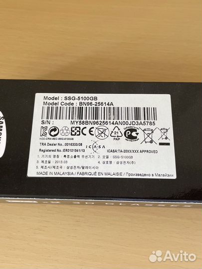 3d очки Samsung SSG-5100GB Новые