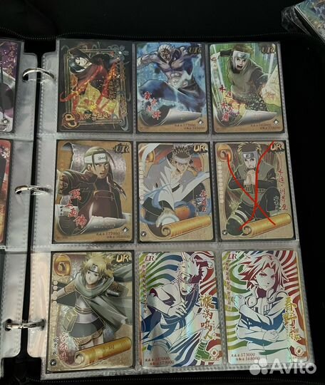 Коллекционные карточки наруто