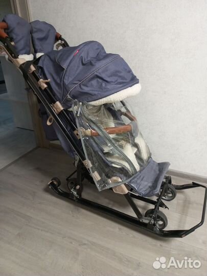 Санки коляска ника 7 8