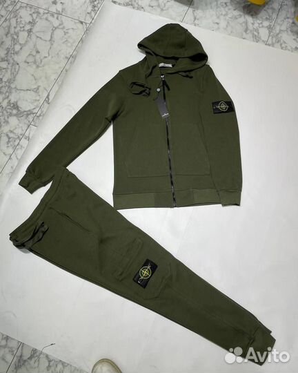 Спортивный костюм хлопковый Stone Island женский