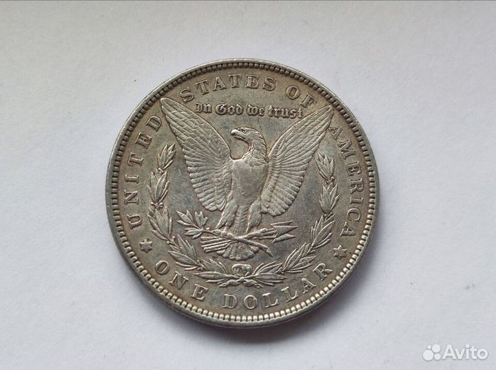 1 Доллар Моргана 1886 Филадельфия