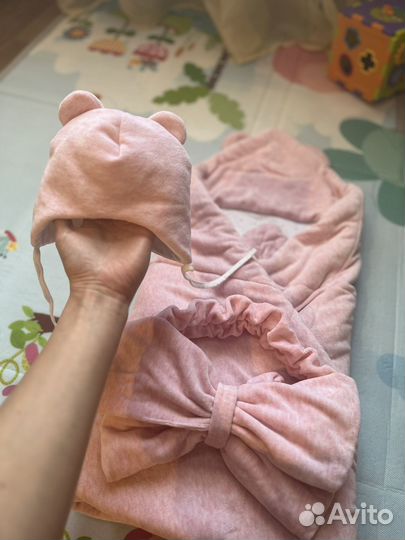 Конверт плед на выписку