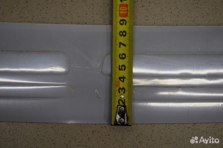 Toyota Rav-4 2006-2008 г Накладка на задний бампер