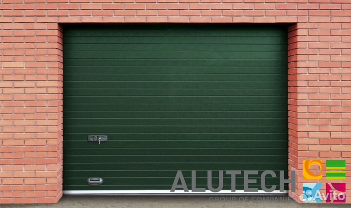 Гаражные ворота alutech