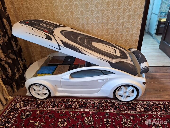 Детская кровать машина бу