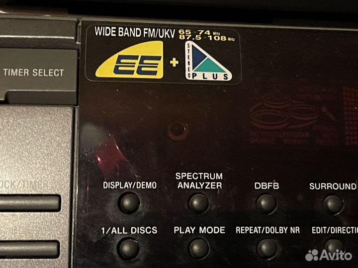 Музыкальный центр sony MHC-RX90 б/у