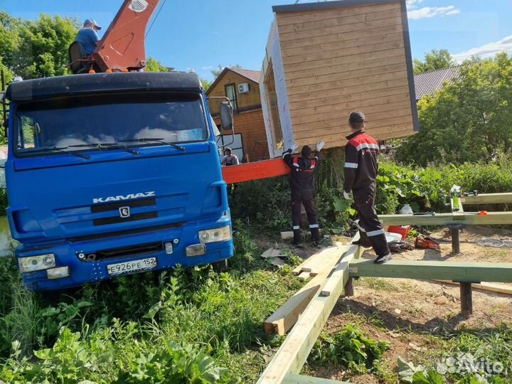 Модульный дом в современном стиле