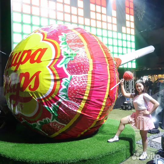 Огромный мега chupa chups / чупа чупс 725 г