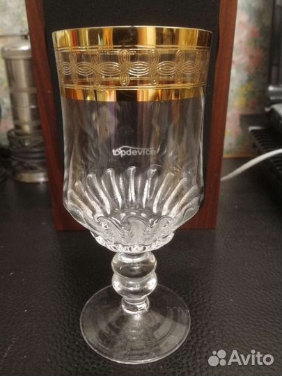 Винтажные фужеры-Богемия