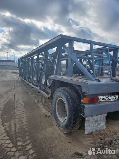 Полуприцеп трал (тяжеловоз) УЗСТ 9177-0000040, 1989