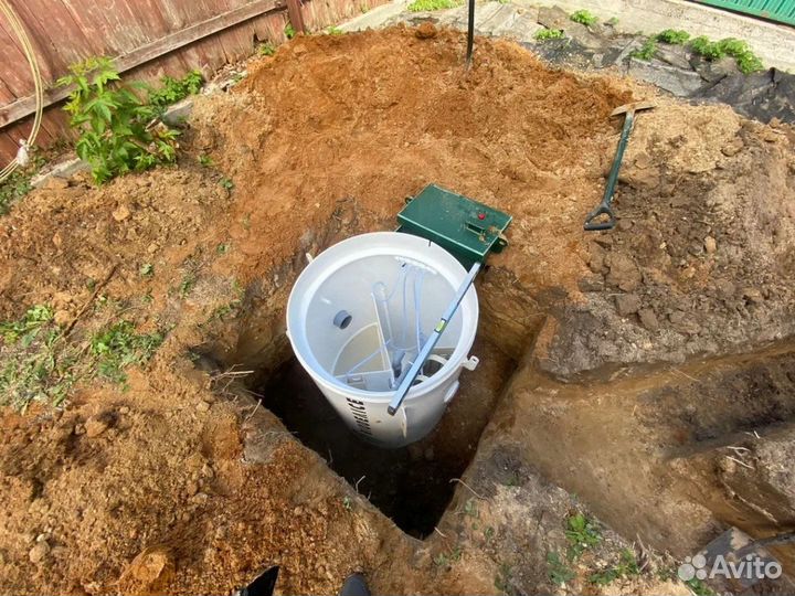 Септик био с переливом