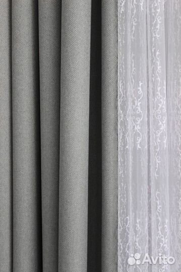 Шторы рогожка