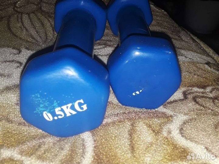 Гантели бу 0.5кг