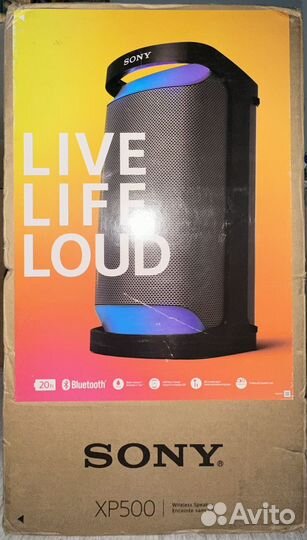 Беспроводная колонка Sony SRS-XP500