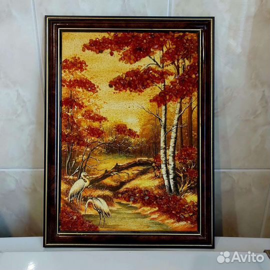 Картины из янтаря Калиниград