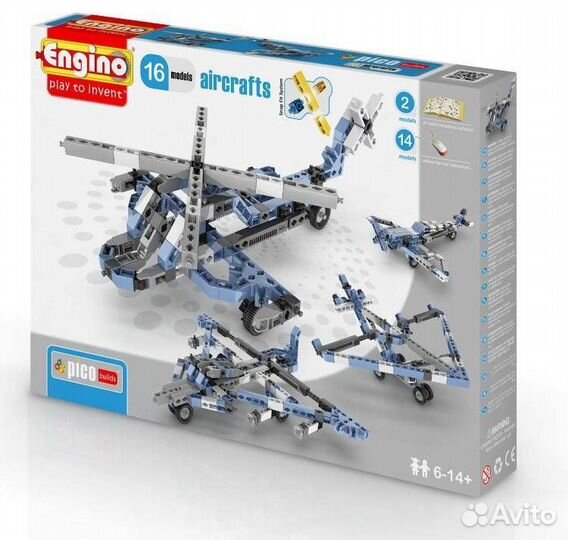 Конструктор Engino pico builds/inventor Самолеты P