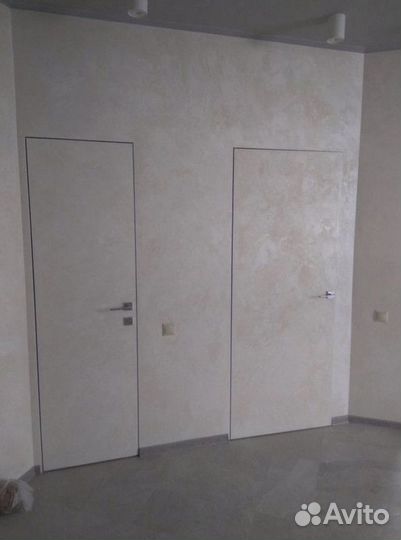 Скрытая межкомнатная дверь под покраску