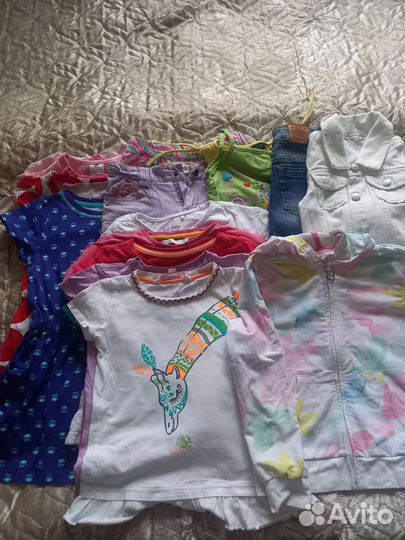 Детская одежда для девочек пакетом 116-122-128