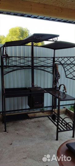 Мангал лофт