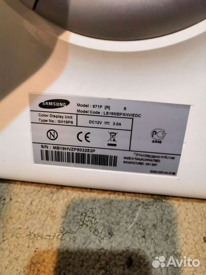 Монитор samsung syncmaster 971p