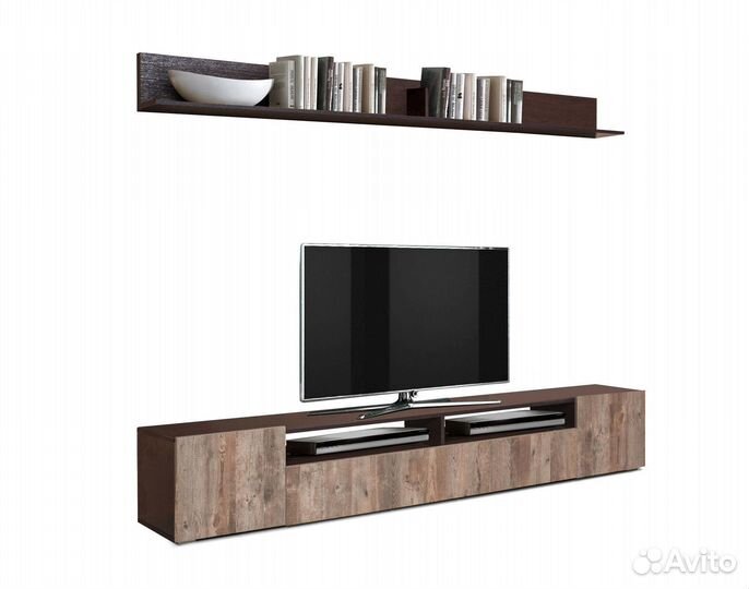 Тумба для тв с полкой новая в стиле минимализм
