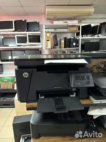 Мфу HP LaserJet Pro M125r/заправлен