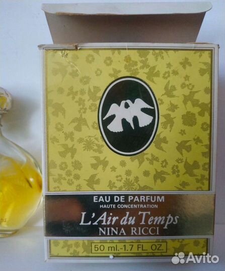Парф. вода Нина Риччи. 50 мм. винтаж