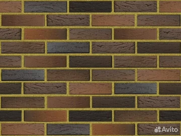 Лицевой флэш кирпич разные фактуры с наших баз