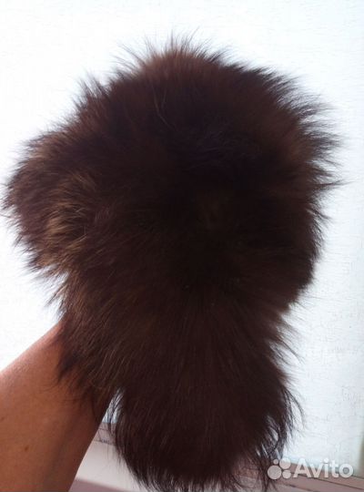 Шапка из песца