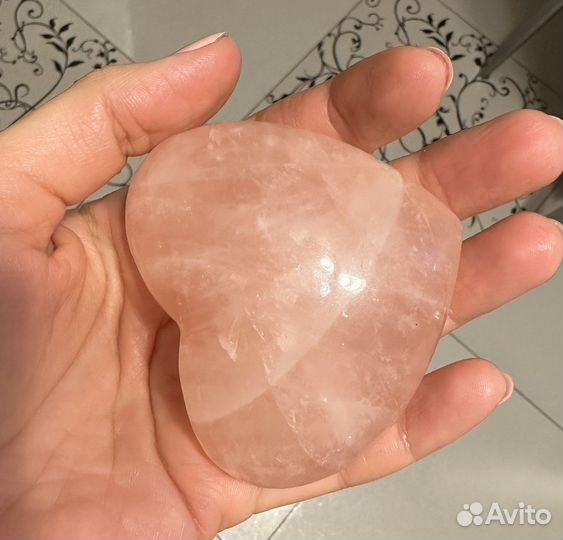 Розовый кварц камень