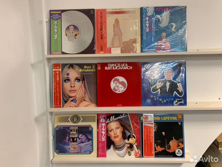 Пластинки Поль Мориа и другие эстрадные оркестры