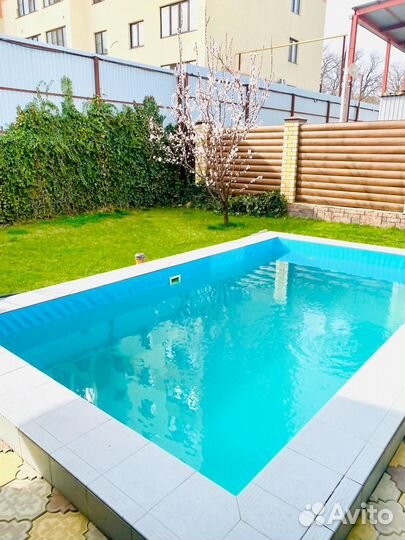 Беседка Баня на дровах с тепл. и хол. бассейнами