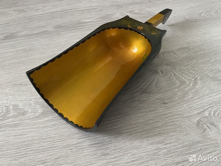 Деревянная ложка для сыпучих продуктов